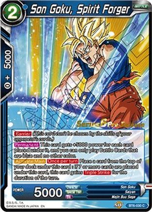 Image of Son Goku, Spirit Forger (BT6-030_PR) - Destroyer Kings PreRelease Cards