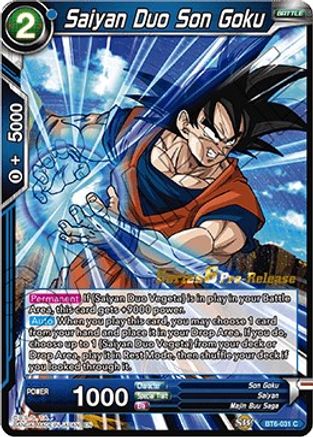 Image of Saiyan Duo Son Goku (BT6-031_PR) - Destroyer Kings PreRelease Cards