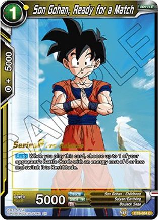 Image of Son Gohan, Ready for a Match (BT6-084_PR) - Destroyer Kings PreRelease Cards