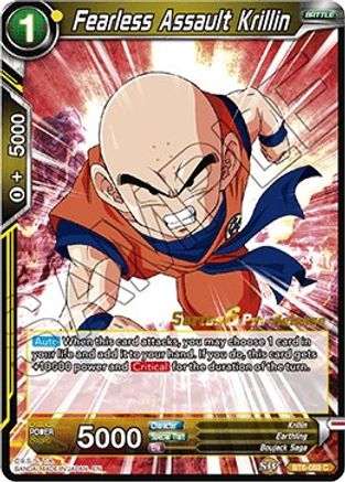 Image of Fearless Assault Krillin (BT6-089_PR) - Destroyer Kings PreRelease Cards