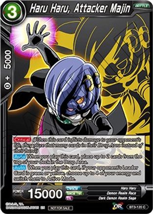 Image of Haru Haru, Attacker Majin (Event Pack 3 - 2019) (BT3-120_PR) - Promotion Cards