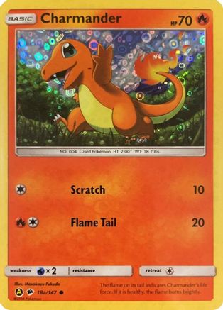 Image of Charmander 18a/147  - Holofoil Miscellaneous Cards & Products - Promo