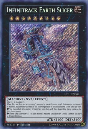 Image of Infinitrack Earth Slicer (INCH-EN009) - The Infinity Chasers 1st Edition