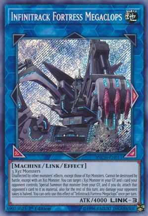 Image of Infinitrack Fortress Megaclops (INCH-EN011) - The Infinity Chasers 1st Edition
