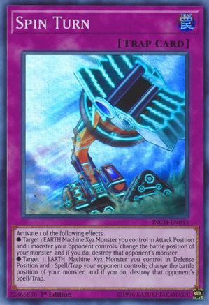 Image of Spin Turn (INCH-EN013) - The Infinity Chasers 1st Edition