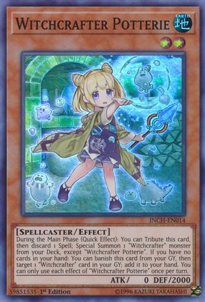 Image of Witchcrafter Potterie (INCH-EN014) - The Infinity Chasers 1st Edition