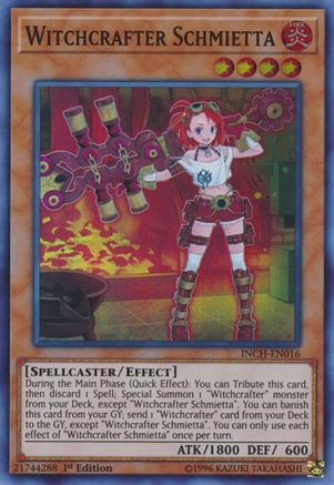 Image of Witchcrafter Schmietta (INCH-EN016) - The Infinity Chasers 1st Edition