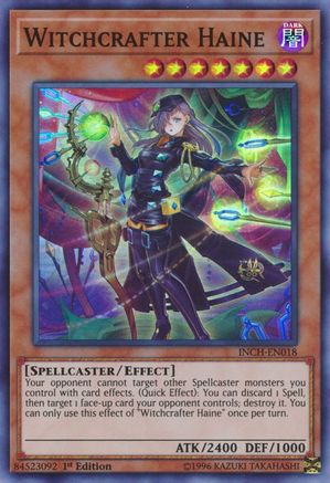 Image of Witchcrafter Haine (INCH-EN018) - The Infinity Chasers 1st Edition
