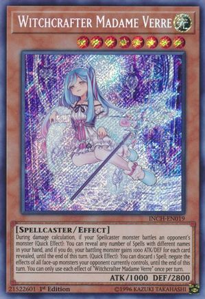 Image of Witchcrafter Madame Verre (INCH-EN019) - The Infinity Chasers 1st Edition