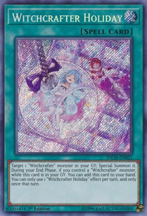 Image of Witchcrafter Holiday (INCH-EN021) - The Infinity Chasers 1st Edition