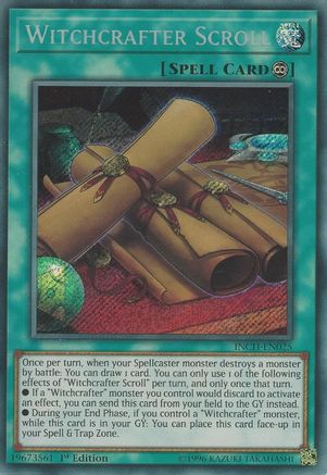 Image of Witchcrafter Scroll (INCH-EN025) - The Infinity Chasers 1st Edition