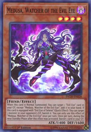 Image of Medusa, Watcher of the Evil Eye (INCH-EN028) - The Infinity Chasers 1st Edition