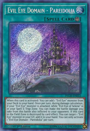 Image of Evil Eye Domain - Pareidolia (INCH-EN033) - The Infinity Chasers 1st Edition