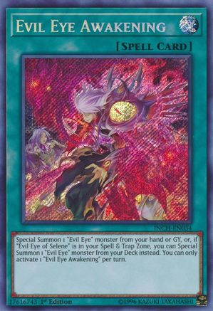 Image of Evil Eye Awakening (INCH-EN034) - The Infinity Chasers 1st Edition