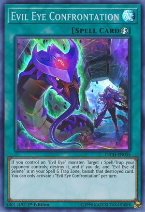 Image of Evil Eye Confrontation (INCH-EN035) - The Infinity Chasers 1st Edition