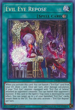 Image of Evil Eye Repose (INCH-EN036) - The Infinity Chasers 1st Edition