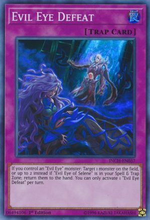Image of Evil Eye Defeat (INCH-EN037) - The Infinity Chasers 1st Edition