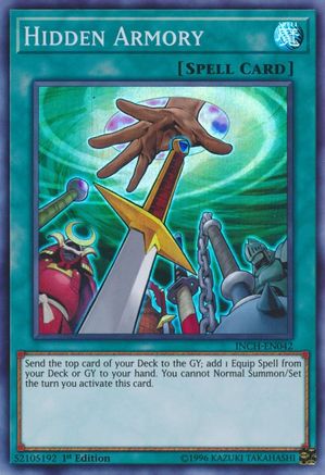 Image of Hidden Armory (INCH-EN042) - The Infinity Chasers 1st Edition