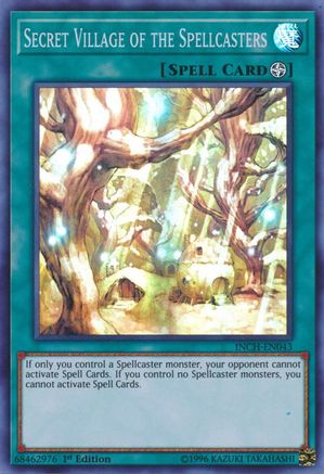 Image of Secret Village of the Spellcasters (INCH-EN043) - The Infinity Chasers 1st Edition