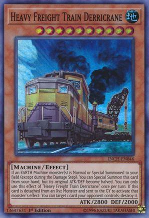 Image of Heavy Freight Train Derricrane (INCH-EN046) - The Infinity Chasers 1st Edition