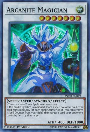 Image of Arcanite Magician (INCH-EN049) - The Infinity Chasers 1st Edition