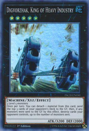 Image of Digvorzhak, King of Heavy Industry (INCH-EN050) - The Infinity Chasers 1st Edition