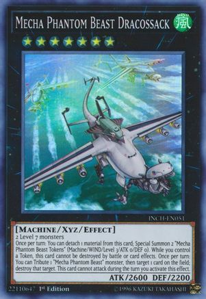 Image of Mecha Phantom Beast Dracossack (INCH-EN051) - The Infinity Chasers 1st Edition