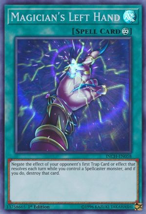 Image of Magician's Left Hand (INCH-EN058) - The Infinity Chasers 1st Edition
