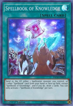 Image of Spellbook of Knowledge (INCH-EN059) - The Infinity Chasers 1st Edition