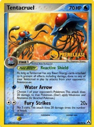 Image of Tentacruel 045/92  Nintendo Promos - Promo