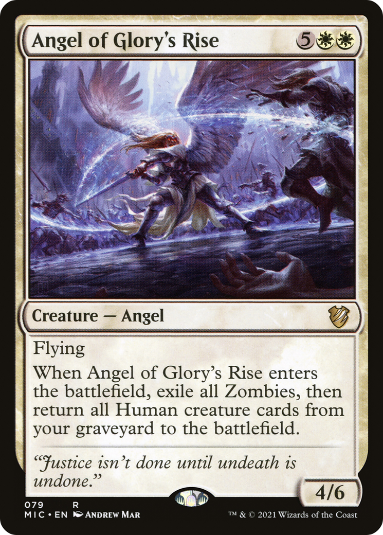 Image of Angel of Glory's Rise (MIC-079) - Midnight Hunt Commander