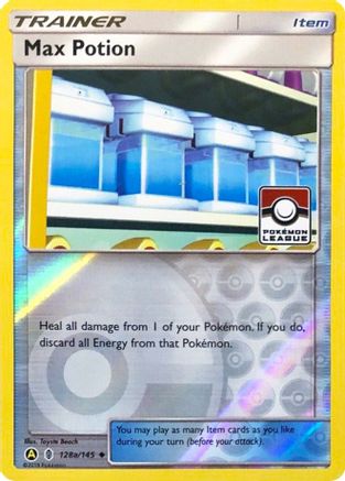 Image of Max Potion 128a/145  - Reverse Holofoil League & Championship Cards - Promo