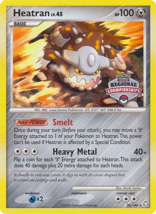 Image of Heatran 030/146  League & Championship Cards - Promo