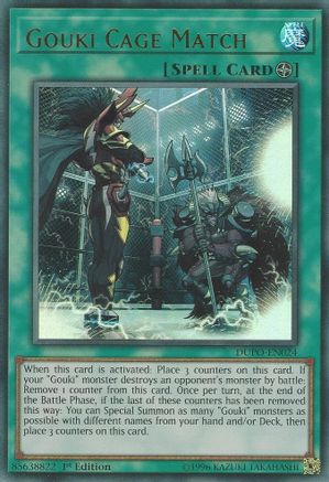 Image of Gouki Cage Match (DUPO-EN024) - Duel Power 1st Edition