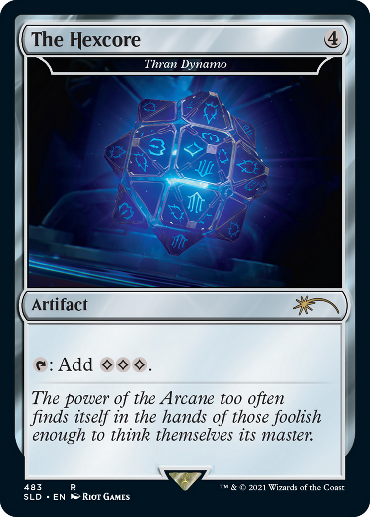 Image of The Hexcore - Thran Dynamo (SLD-483) - Secret Lair Drop / The Hexcore Foil
