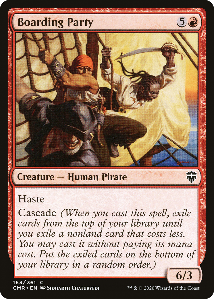 Image of Boarding Party (CMR-163) - Commander Legends