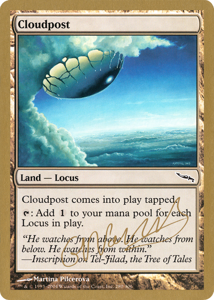 Image of Cloudpost - 2004 Gabriel Nassif (MRD) (WCD-) - World Championship Decks 2004