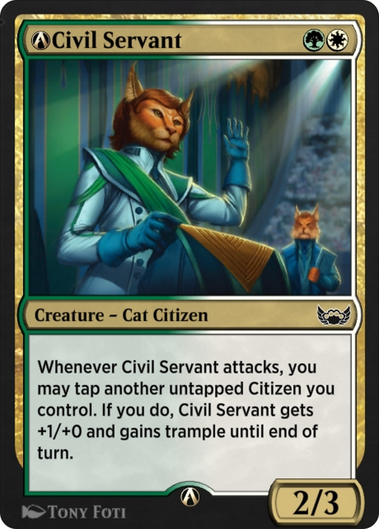 Image of A-Civil Servant (SNC-A-176) - Streets of New Capenna