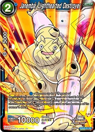 Image of Janemba, Lighthearted Destroyer (EX05-01) - Expansion Deck Box Set 05 Unity of Destruction Foil