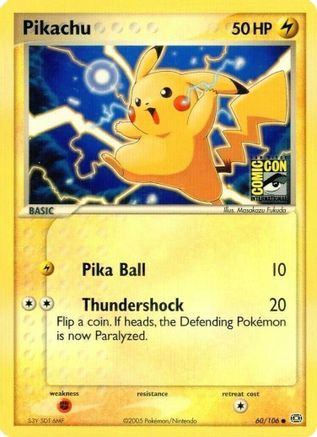 Image of Pikachu 060/106  Miscellaneous Cards & Products - Promo