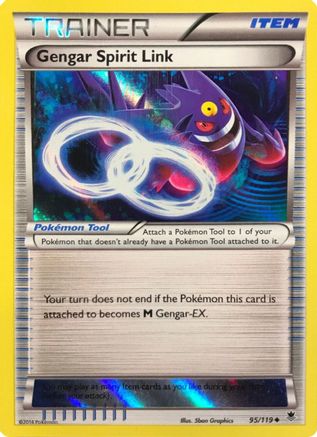 Image of Gengar Spirit Link 095/119  - Holofoil Miscellaneous Cards & Products - Promo