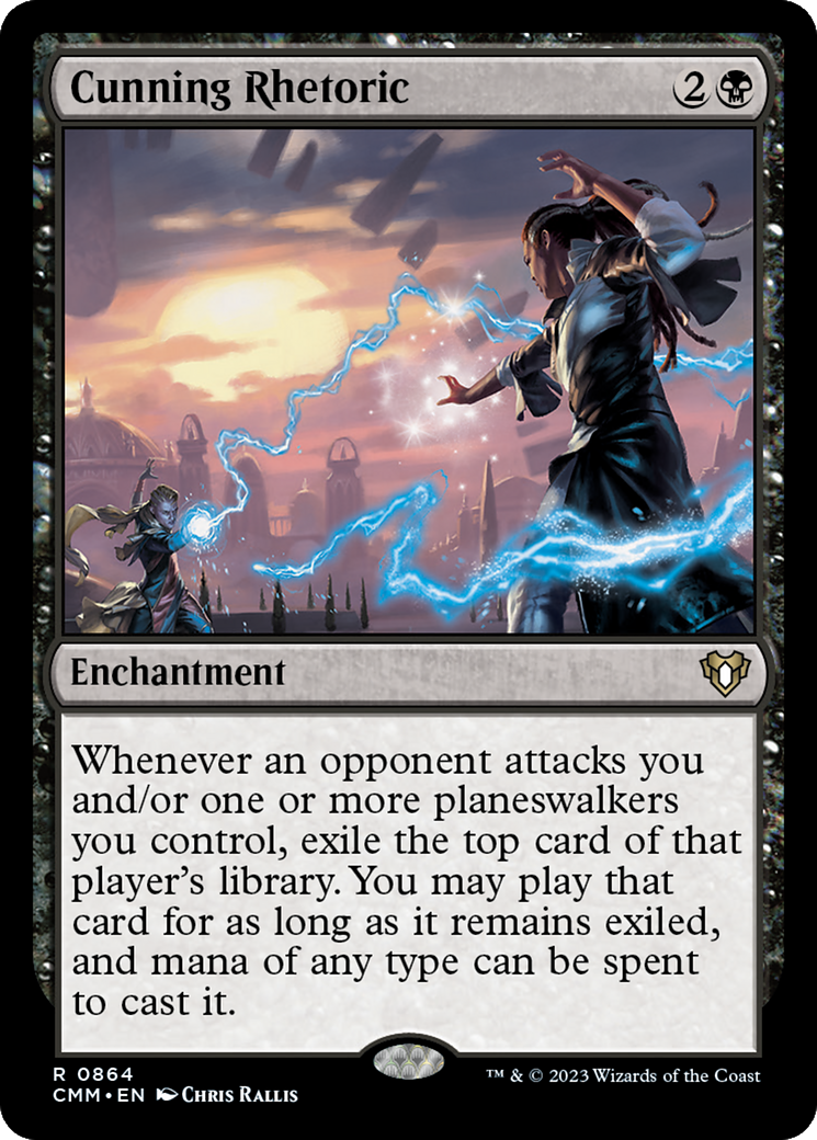 Image of Cunning Rhetoric (CMM-864) - Commander Masters