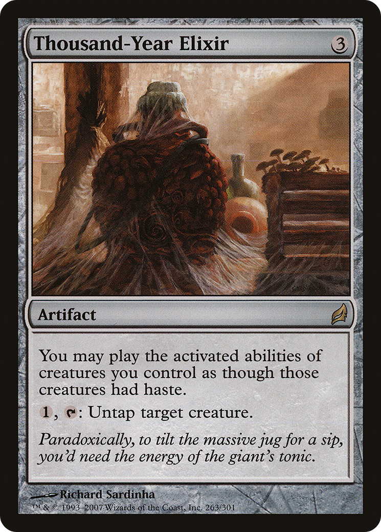 Image of Thousand-Year Elixir (LRW-263) - Lorwyn Foil