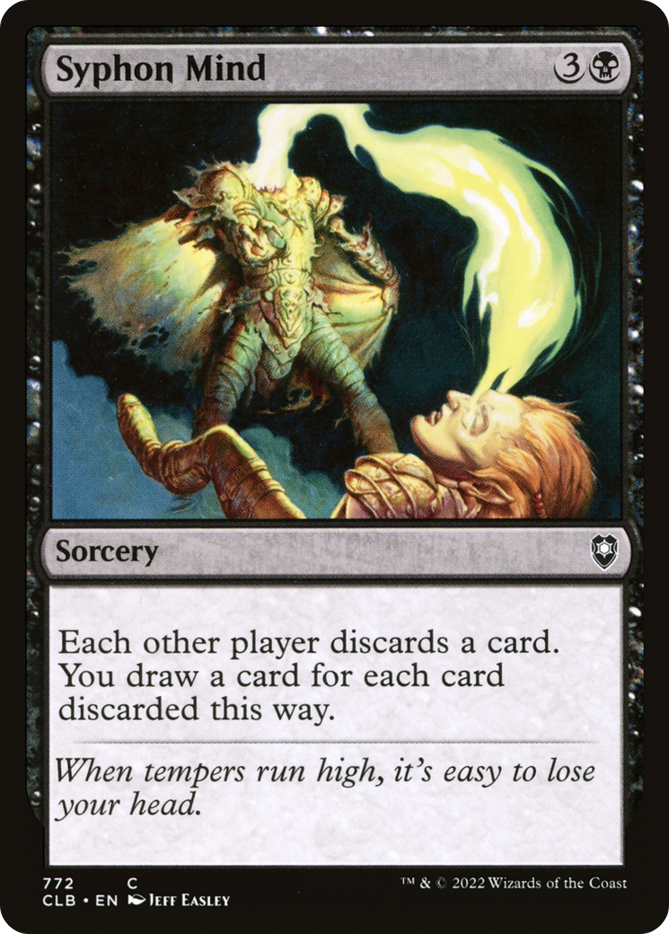Image of Syphon Mind (CLB-772) - Commander Legends: Battle for Baldur's Gate