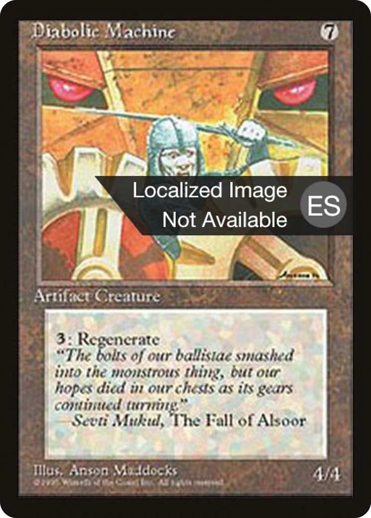 Image of Diabolic Machine (4BB-) - Fourth Edition Foreign Black Border