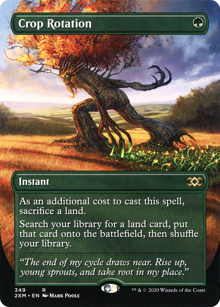 Image of Crop Rotation (Borderless) (2XM-349) - Double Masters (Borderless) Foil
