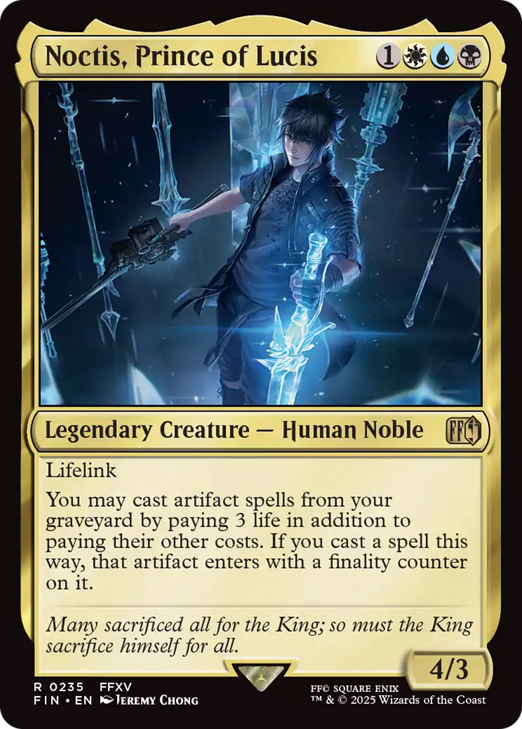Image of Noctis, Prince of Lucis (FIN-235) - FINAL FANTASY