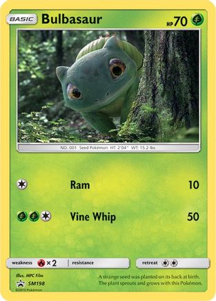 Image of Bulbasaur (In-Store Event Promo) SM198  - Holofoil SM Promos - Promo