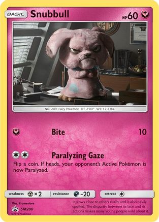 Image of Snubbull SM200  - Holofoil SM Promos - Promo