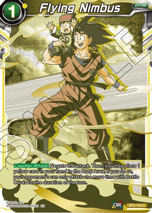 Image of Flying Nimbus (Alternate Art) (BT3-104) - Special Anniversary Set Foil